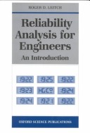 Book cover for Reliability Analysis for Engineers