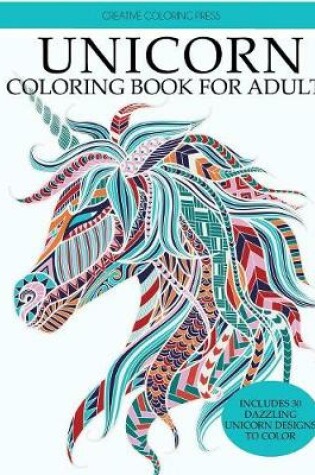 Cover of Unicorn Coloring Book