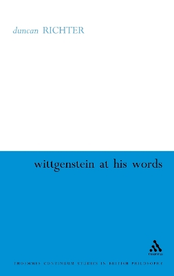 Cover of Wittgenstein at His Word