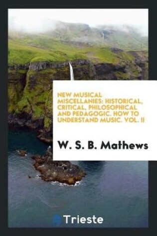 Cover of New Musical Miscellanies