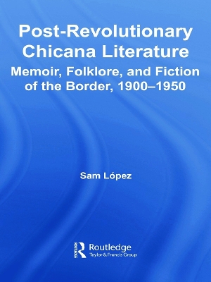 Book cover for Post-Revolutionary Chicana Literature