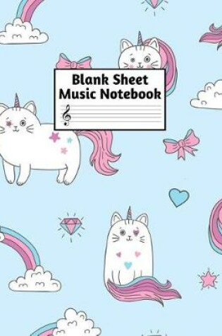 Cover of Blank Sheet Music Notebook