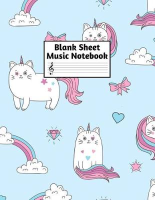 Book cover for Blank Sheet Music Notebook