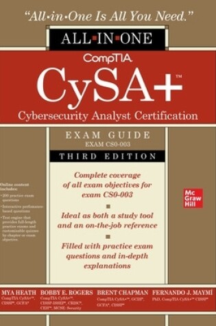 Cover of CompTIA CySA+ Cybersecurity Analyst Certification All-in-One Exam Guide, Second Edition (Exam CS0-002)