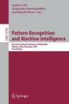 Book cover for Pattern Recognition and Machine Intelligence