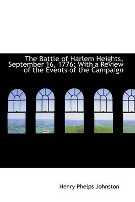 Book cover for The Battle of Harlem Heights, September 16, 1776