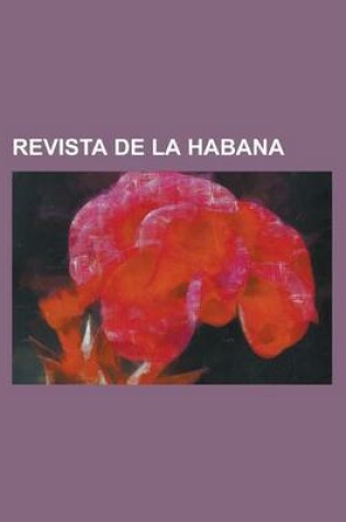 Cover of Revista de La Habana