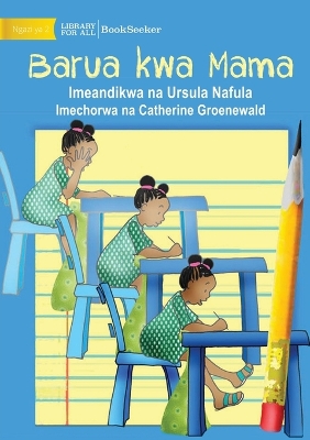 Book cover for Letter to Mother - Barua kwa Mama