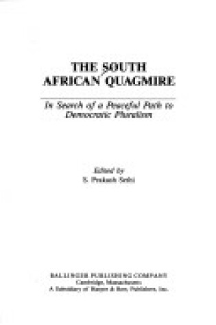 Cover of South Africa Quagmire