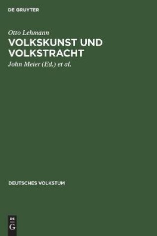 Cover of Volkskunst und Volkstracht