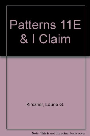 Cover of Patterns for College Writing 11E & I-Claim