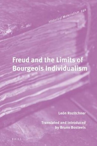 Cover of Freud and the Limits of Bourgeois Individualism