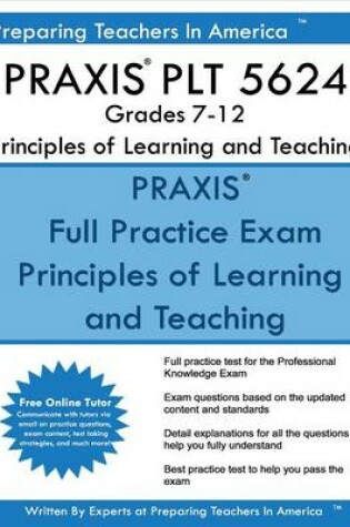 Cover of PRAXIS PLT 5624 Grades 7-12