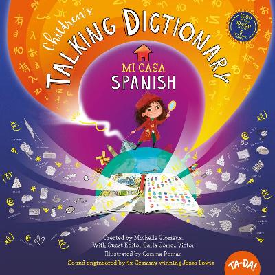 Book cover for Children's Talking Dictionary: Spanish