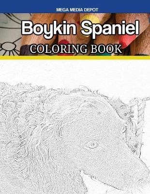 Book cover for Boykin Spaniel Coloring Book