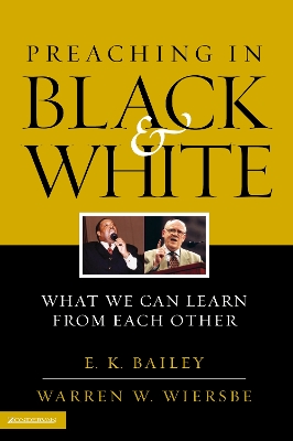 Book cover for Preaching in Black and White