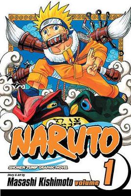 Book cover for Naruto, Volume 1