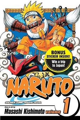 Book cover for Naruto, Volume 1