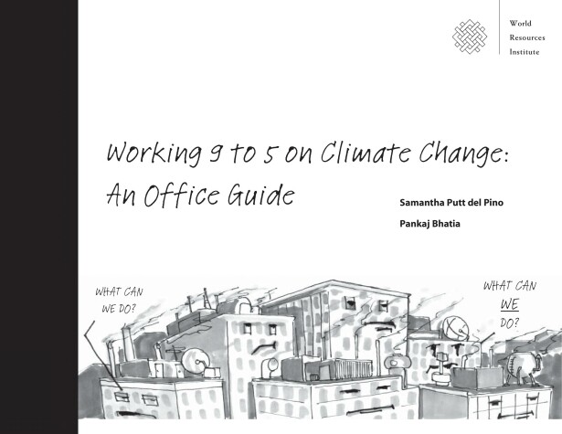 Book cover for Working 9 to 5 on Climate Change