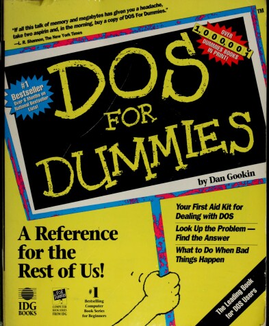 Book cover for DOS for Dummies