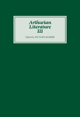 Book cover for Arthurian Literature III