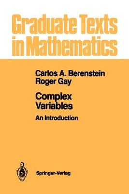 Cover of Complex Variables