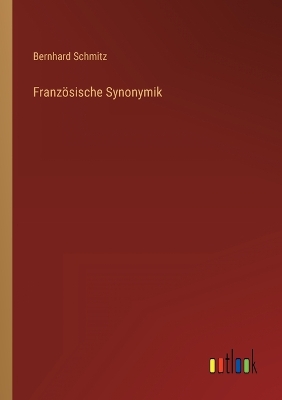 Book cover for Französische Synonymik