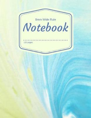 Book cover for 8mm Wide Rule Notebook