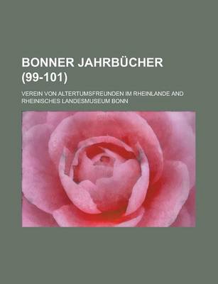 Book cover for Bonner Jahrbucher (99-101)