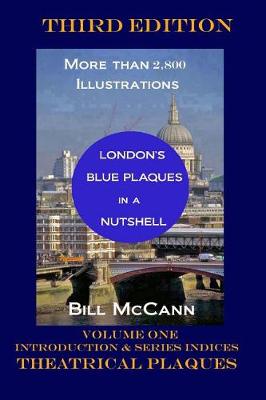 Book cover for London's Blue Plaques in a Nutshell Volume 1