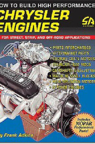 Cover of How to Build High Performance Chrysler Engines