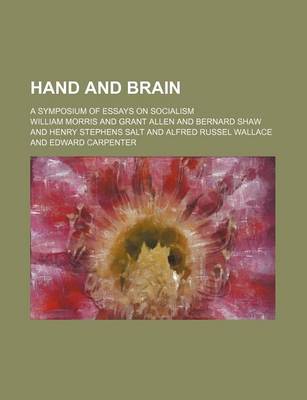 Book cover for Hand and Brain; A Symposium of Essays on Socialism