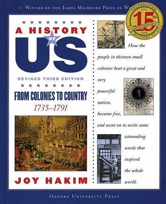 Book cover for A History of Us: From Colonies to Country