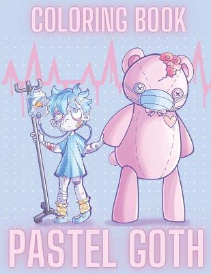 Cover of Pastel Goth Coloring book