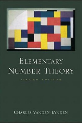 Cover of Elementary Number Theory