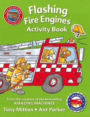 Cover of Amazing Machines Flashing Fire Engines Activity Book