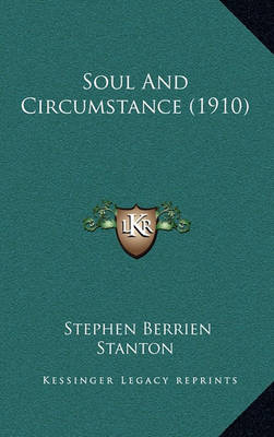 Book cover for Soul and Circumstance (1910)