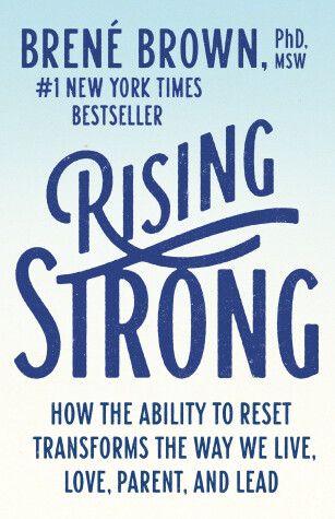 Book cover for Rising Strong