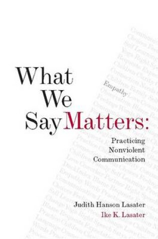 Cover of What We Say Matters