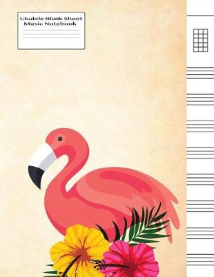 Book cover for Ukulele Blank Sheet Music Notebook