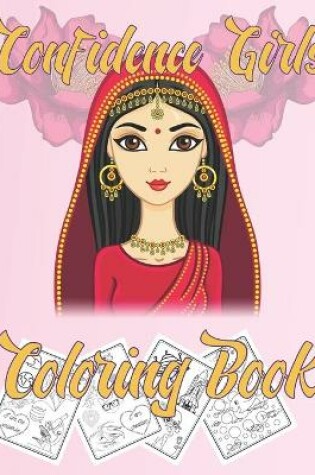 Cover of confidence girls coloring book