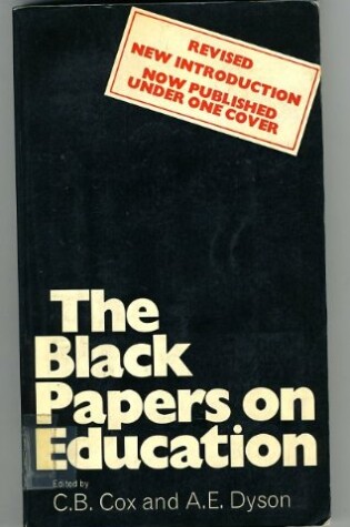 Cover of (Ed.) Black Papers on Education