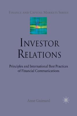 Cover of Investor Relations