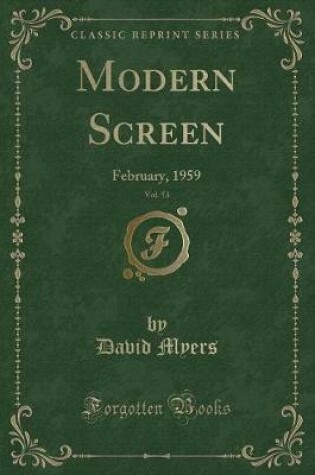 Cover of Modern Screen, Vol. 53