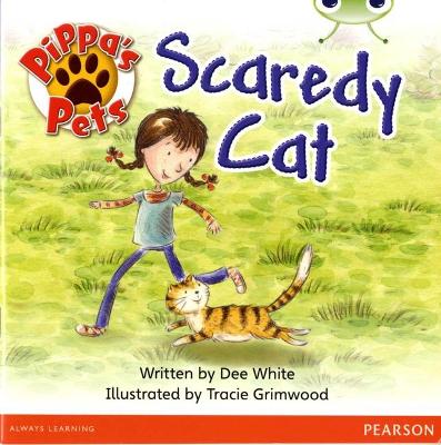Book cover for Bug Club Guided Fiction Year 1 Yellow B Pippa's Pets: Scaredy Cats