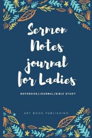 Cover of Sermon Notes Journal for Ladies