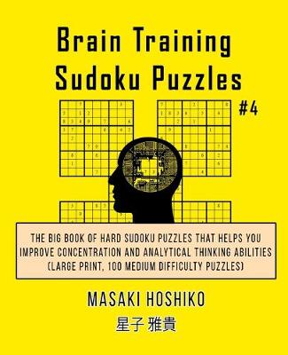 Book cover for Brain Training Sudoku Puzzles #4