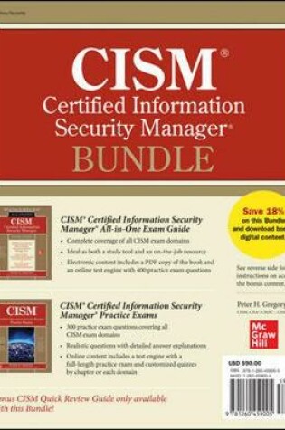 Cover of CISM Certified Information Security Manager Bundle