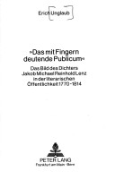 Cover of -Das Mit Fingern Deutende Publicum-