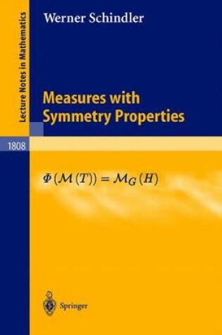 Cover of Measures with Symmetry Properties